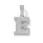 Iced Out Initial Number Pendant- Miles Jewellery