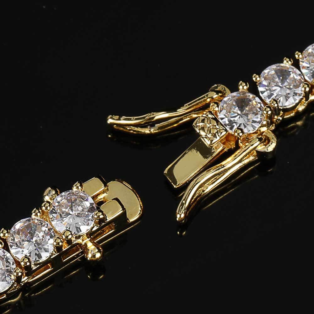 4mm Iced CZ Tennis Bracelet