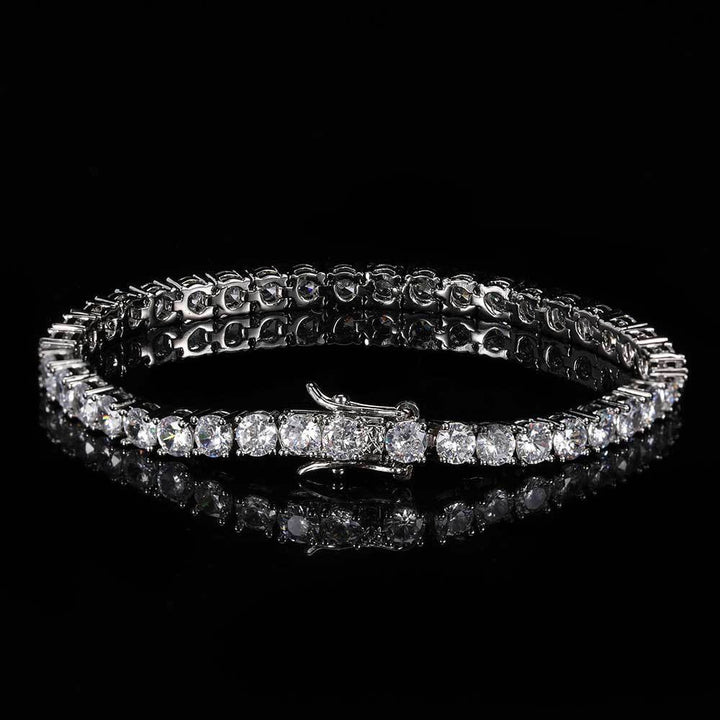 3mm Iced CZ Tennis Bracelet