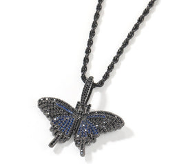 Mini Solid Iced Butterfly Pendant product image 14
