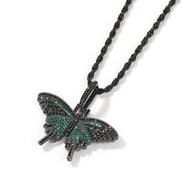 Mini Solid Iced Butterfly Pendant product image 15