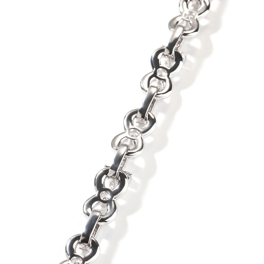 Iced Infinity Cross Link jewelry detail view 11