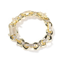 Iced Infinity Cross Link bracelet product view 10