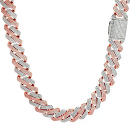 20mm Iced Cuban Chain – 3 Row CZ product image 8