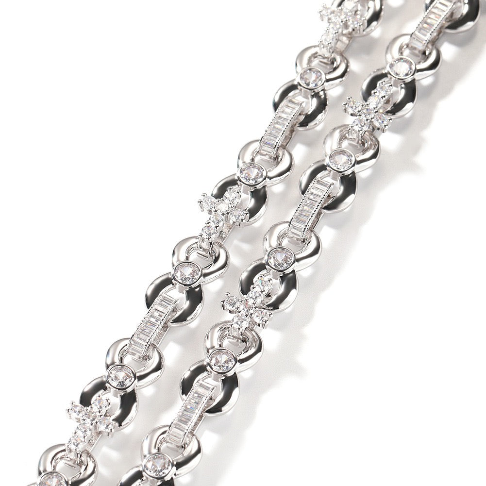 Iced Infinity Cross Link jewelry detail view 9