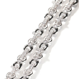 Iced Infinity Cross Link jewelry detail view 9