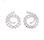 8.5mm Moissanite Heart Link Tennis Chain