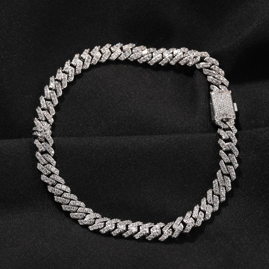 6mm Iced Out Cuban Chain - Hip Hop Jewelry