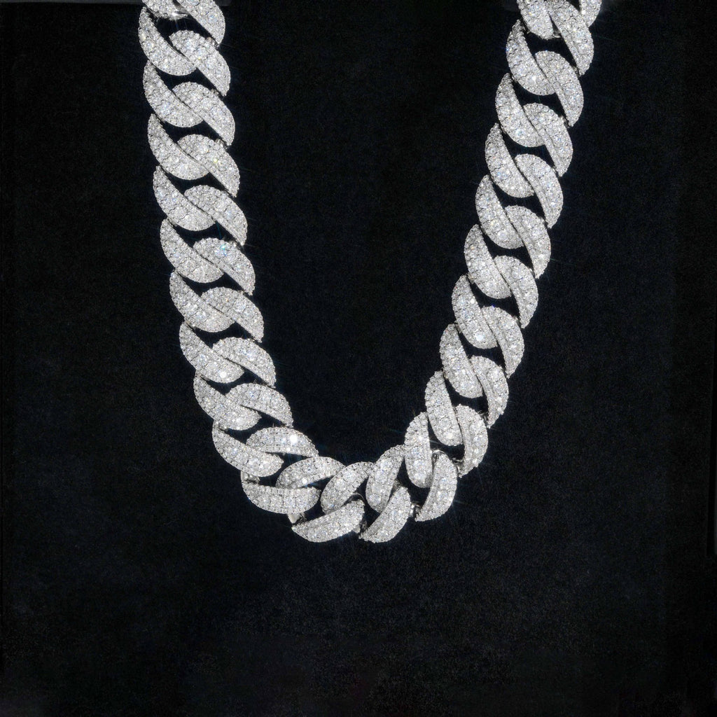 22mm Iced Out Cuban Chain