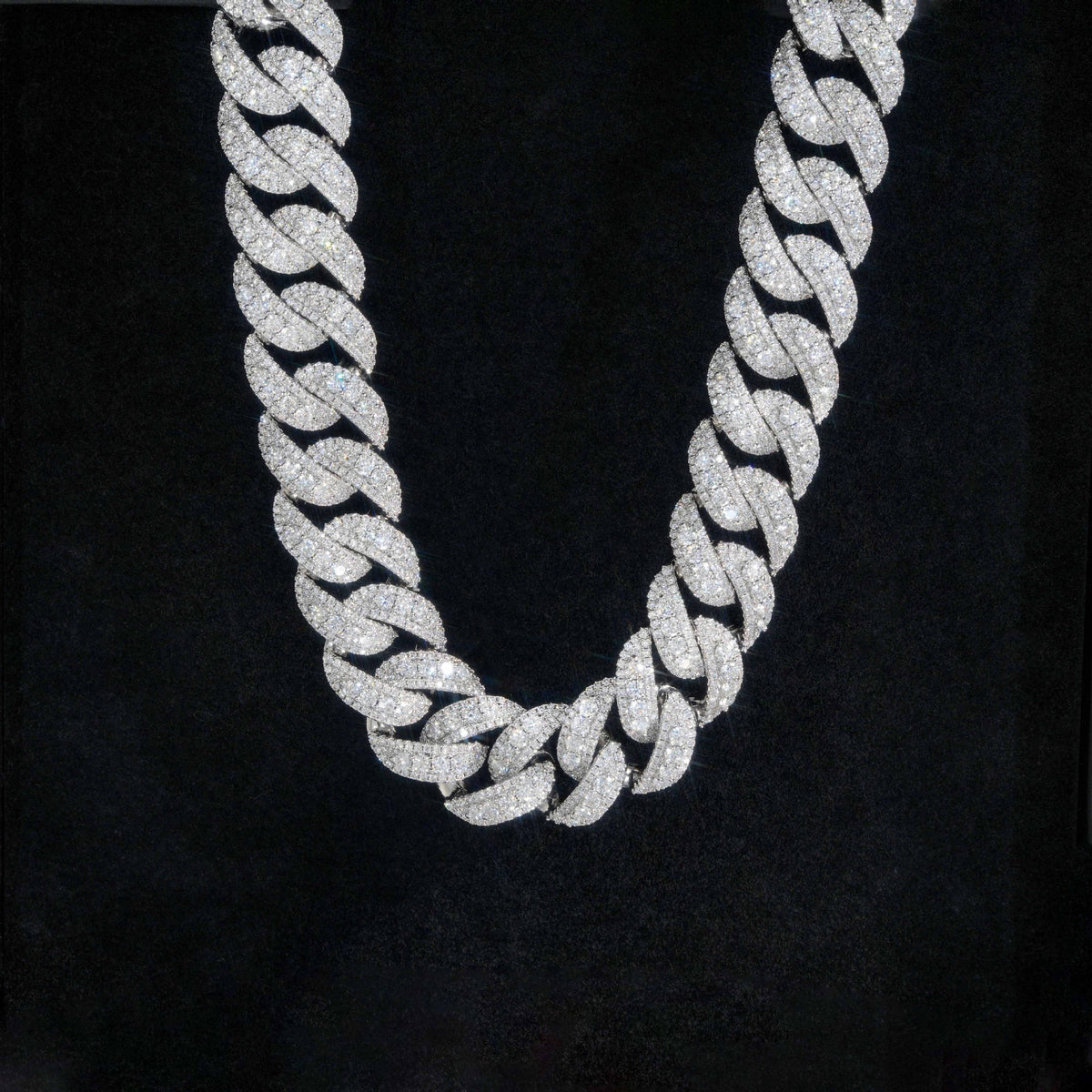 22mm Iced Out Cuban Chain