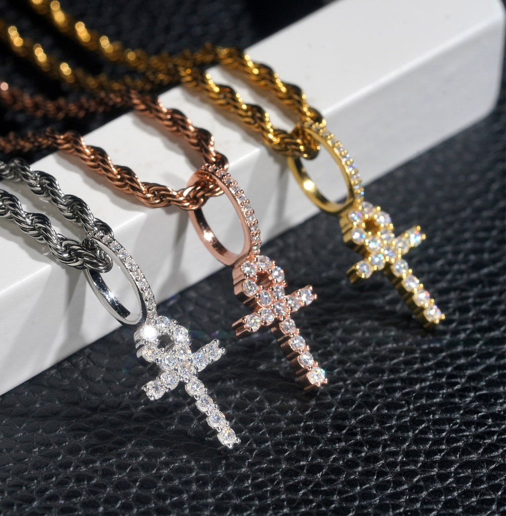VVS Moissanite s925 Ankh Faith Pendant