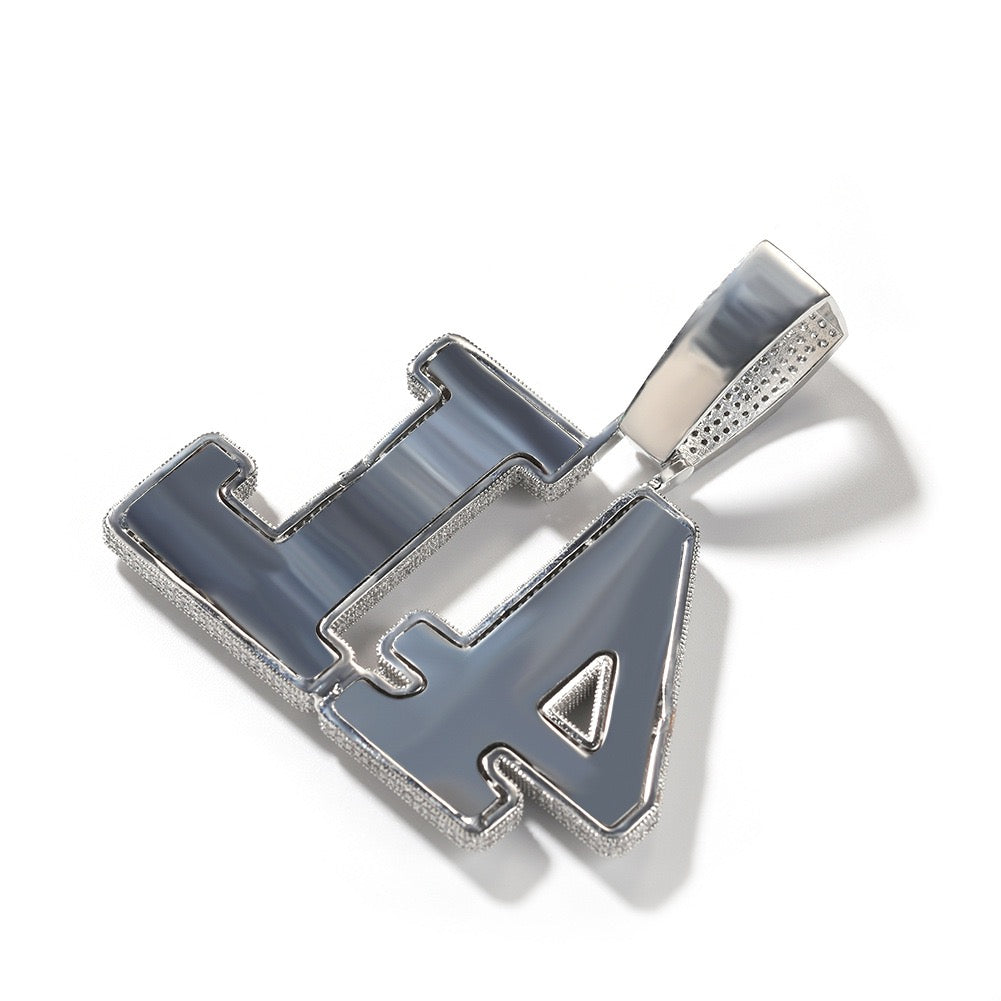 Custom Iced Letter & Number Pendant