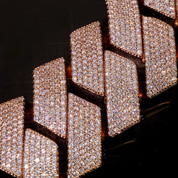 26mm Iced Cuban Chain - 6 Row CZ - product image 6
