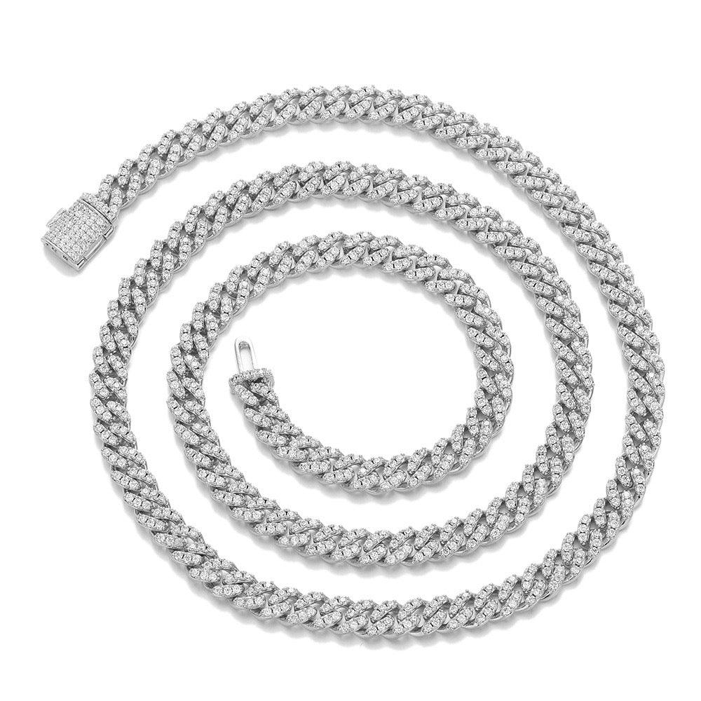 Collier ras du cou cubain glacé de 6 mm