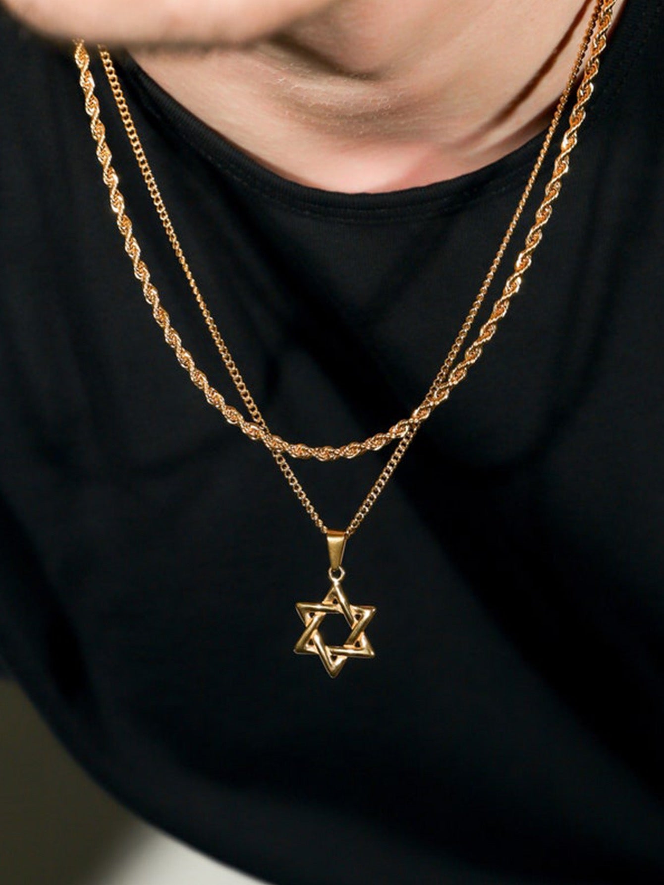 2-5mm Rope Chain Necklace