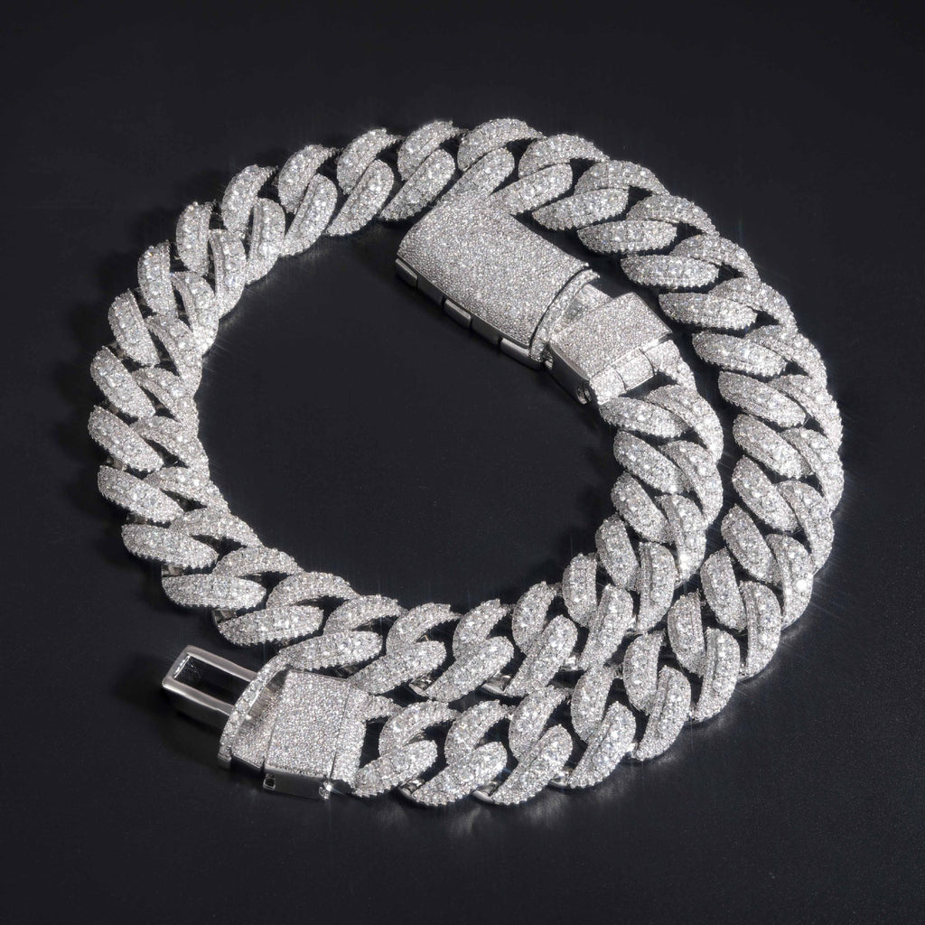 22mm Iced Out Cuban Chain
