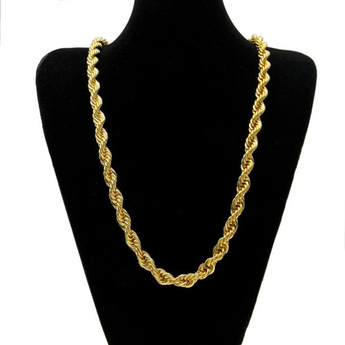 10mm Rope Chain - Stainless Steel Necklace- Miles Jewellery