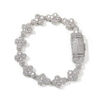 Iced Out Cross Shape Necklace - Hip Hop Jewelry