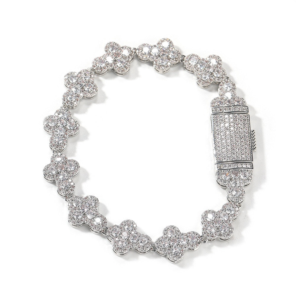 Iced Out Cross Shape bracelet product view 3