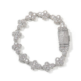Iced Out Cross Shape bracelet product view 3