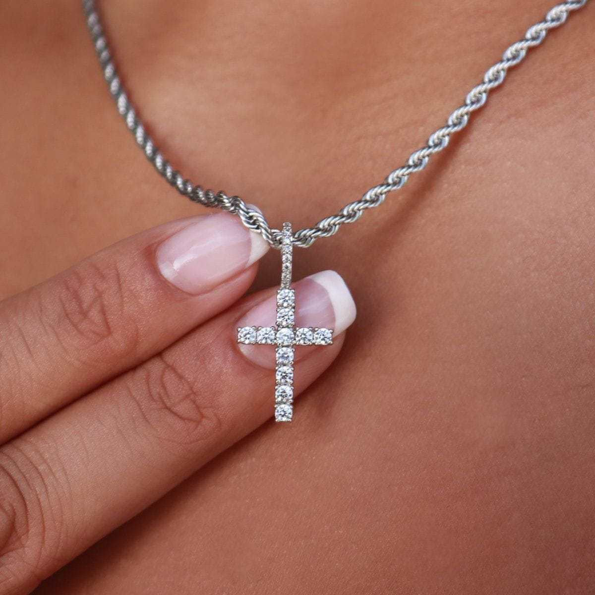 Micro Cross Pendant