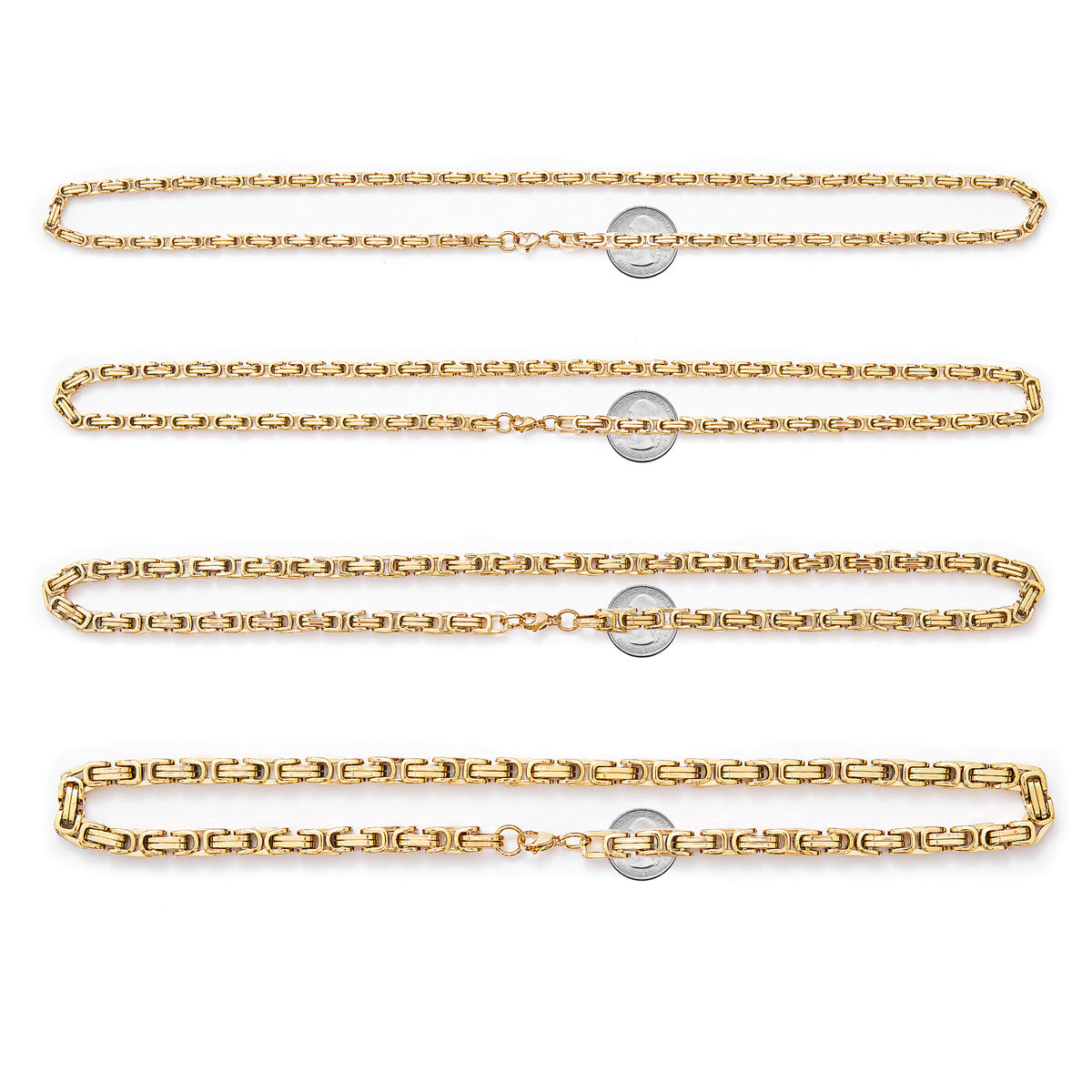 Byzantine Chain Necklace- Miles Jewellery