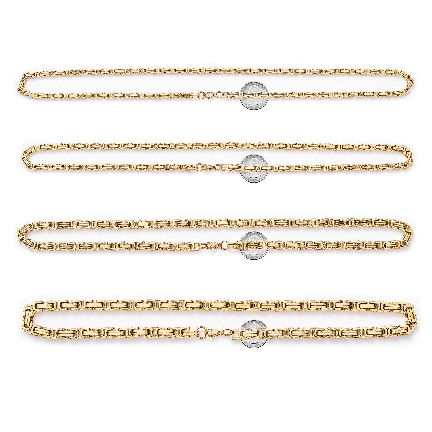 Byzantine Chain Necklace- Miles Jewellery