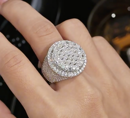 Dome Moissanite Statement Ring - 22.5mm- Miles Jewellery