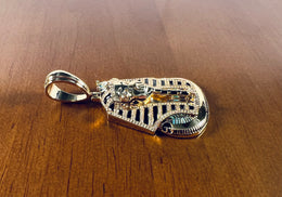 Iced Out Egyptian Pharaoh Pendant- Miles Jewellery
