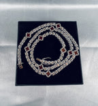 Four-Leaf Clover Lucky Tennis Chain- Miles Jewellery