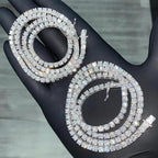 2-6.5mm VVS1 Moissanite Tennis Chain