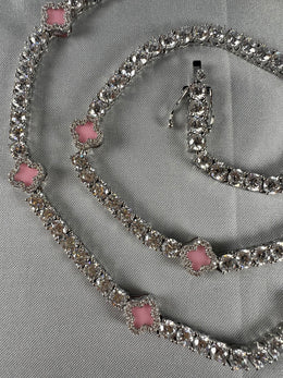 Four-Leaf Clover Lucky Tennis Chain- Miles Jewellery