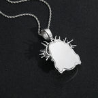 Iced Out Jesus Crown Pendant - CZ Gold Hip Hop Jewelry - Miles Jewellery