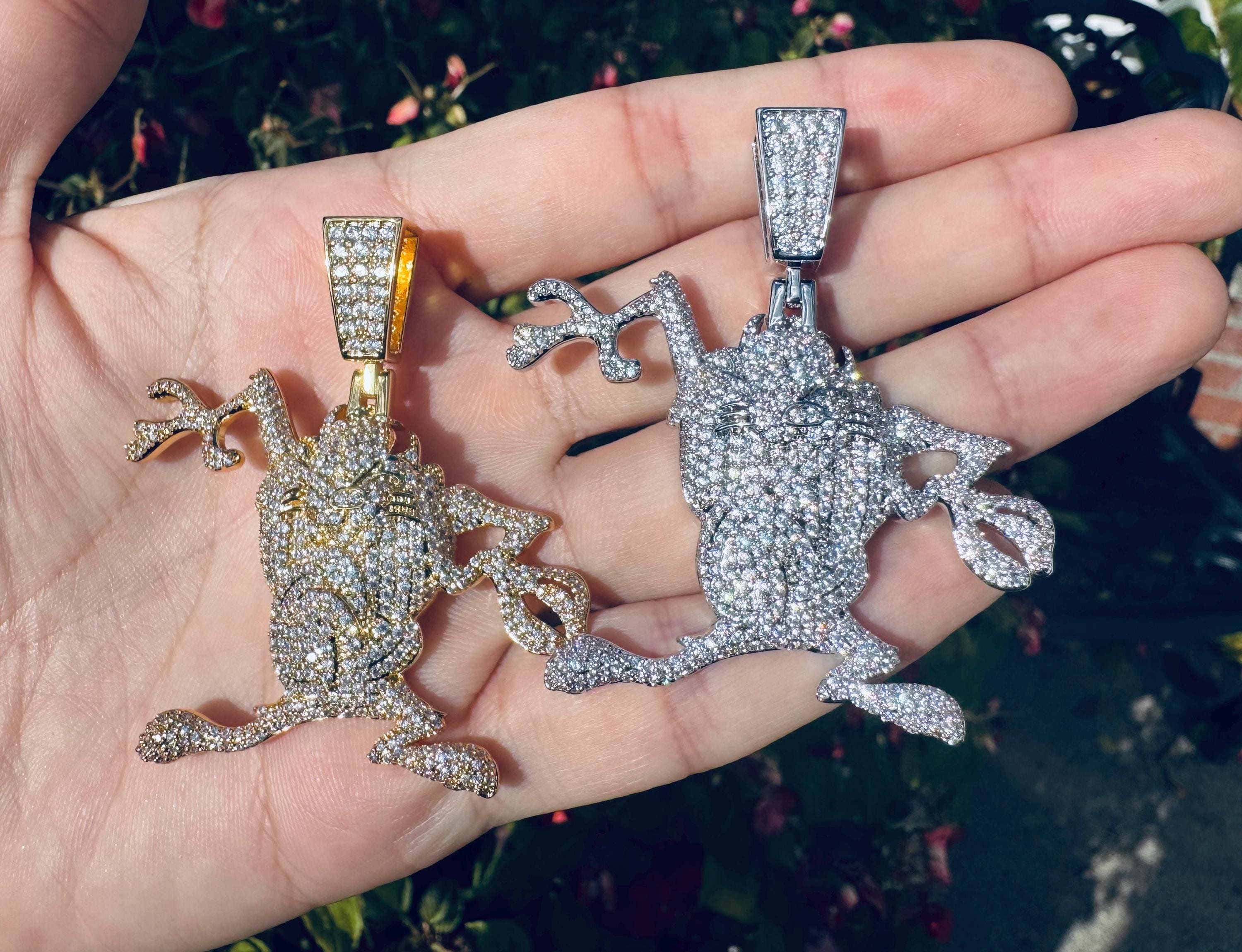 Iced Out Taz Pendant