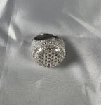Dome Moissanite Statement Ring - 22.5mm- Miles Jewellery