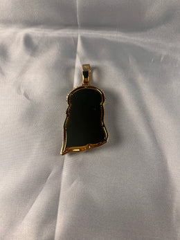 Iced Large Jesus Head Pendant- Miles Jewellery