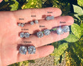 3-12.5mm Certifiable VVS1 Moissanite Stud Earrings