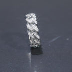 8mm Cuban Link Ring – Copper CZ