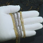 6mm Iced Cuban Link Chain – CZ Diamond Hip Hop Necklace