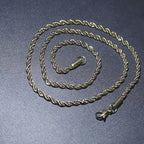 Twist Rope Chain Necklace