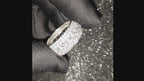 10mm Iced Out CZ Band Ring – Hip Hop Statement Ring