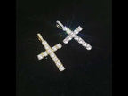 Iced Out Large Cross Pendant