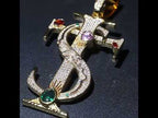 Iced Out TS Cross Pendant
