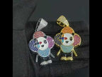 Iced Out Cartoon Panda Pendant