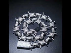 Iced Barbed Wire Chain Necklace