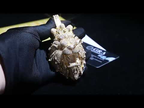 Iced Out Royal Lion King Pendant
