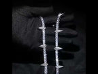 Iced Spike Tennis Chain