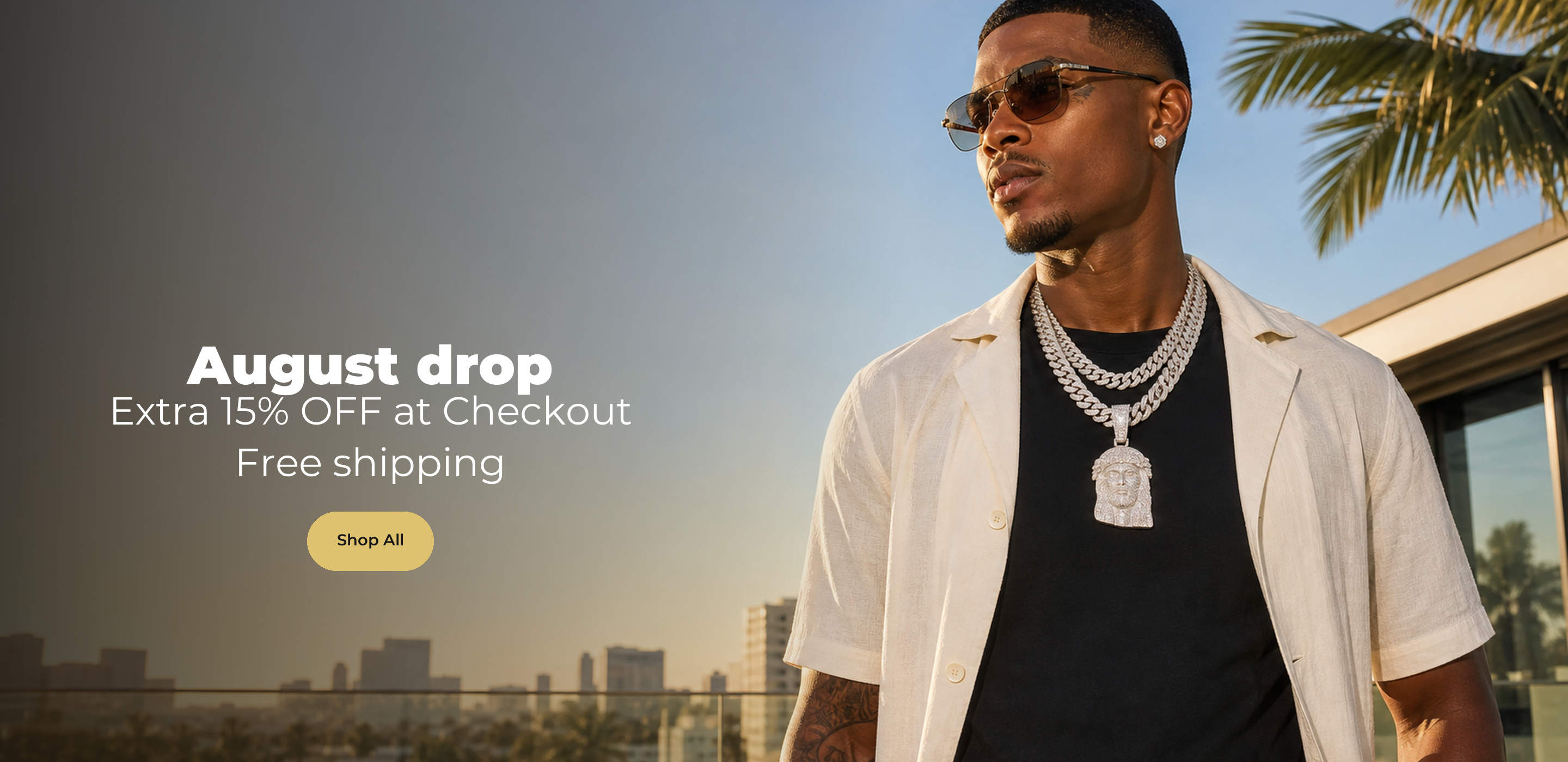 Miles Jewellery homepage desktop banner